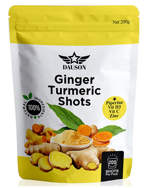 ginger turmeric shots