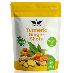 Turmeric Ginger Supplements – Boosted with Vitamin D3, Vitamin C, Pepper, Zinc & Orange | Joint, Gut, Heart, Brain & Skin Health Support