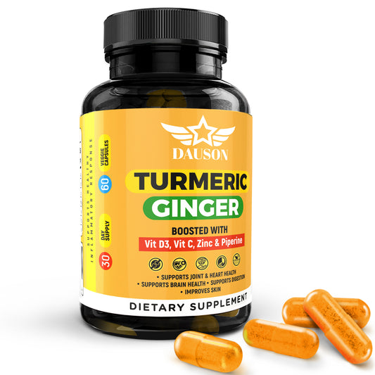 Turmeric ginger supplements for gut health