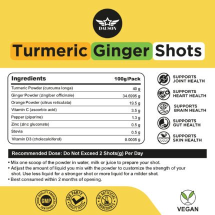 turmeric ginger shots
