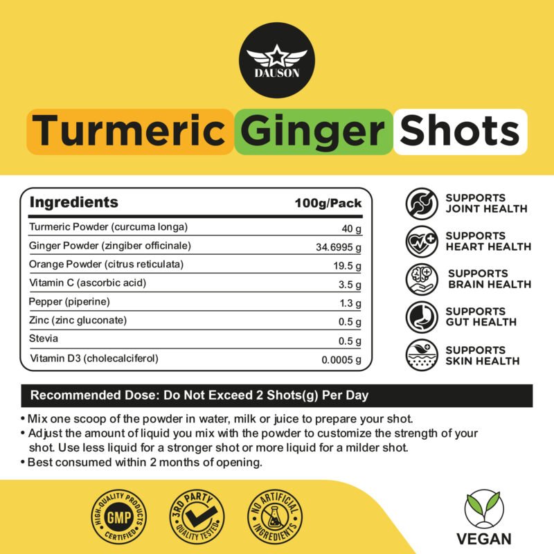 turmeric ginger shots