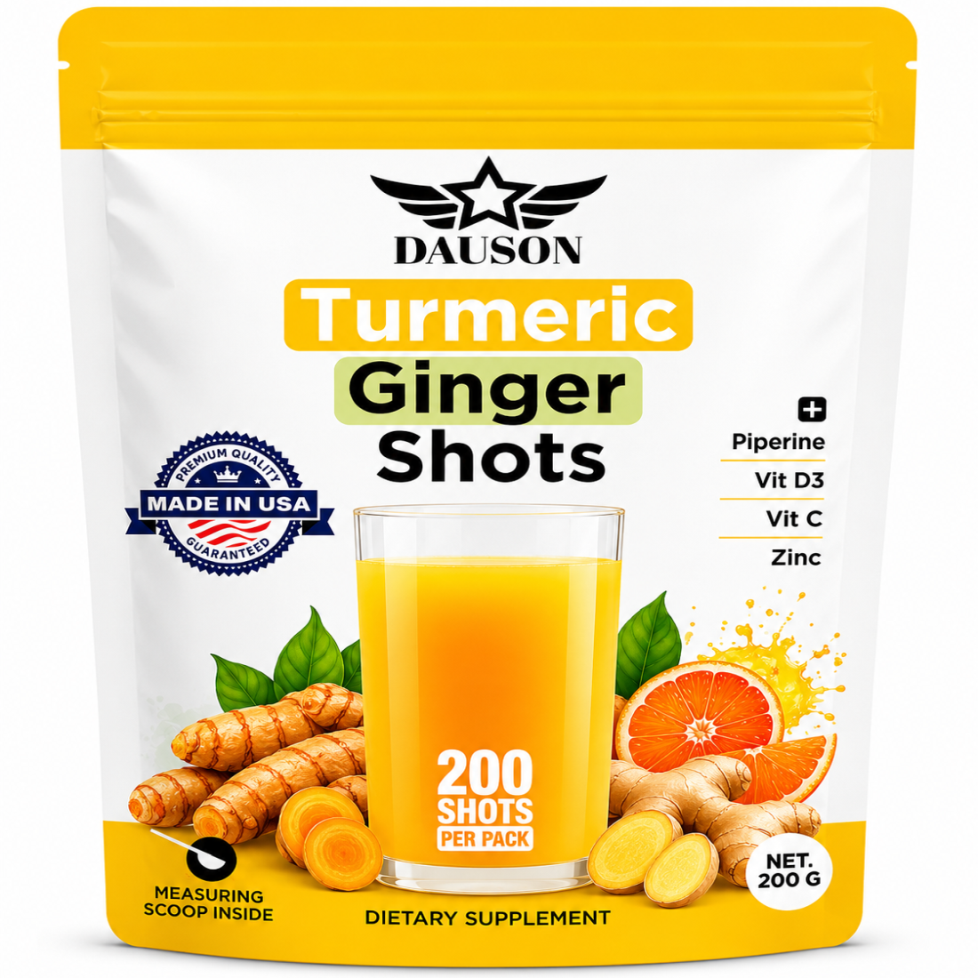 dauson turmeric ginger shots