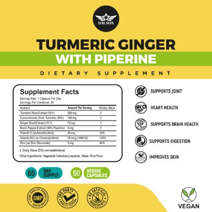 ginger turmeric capsules