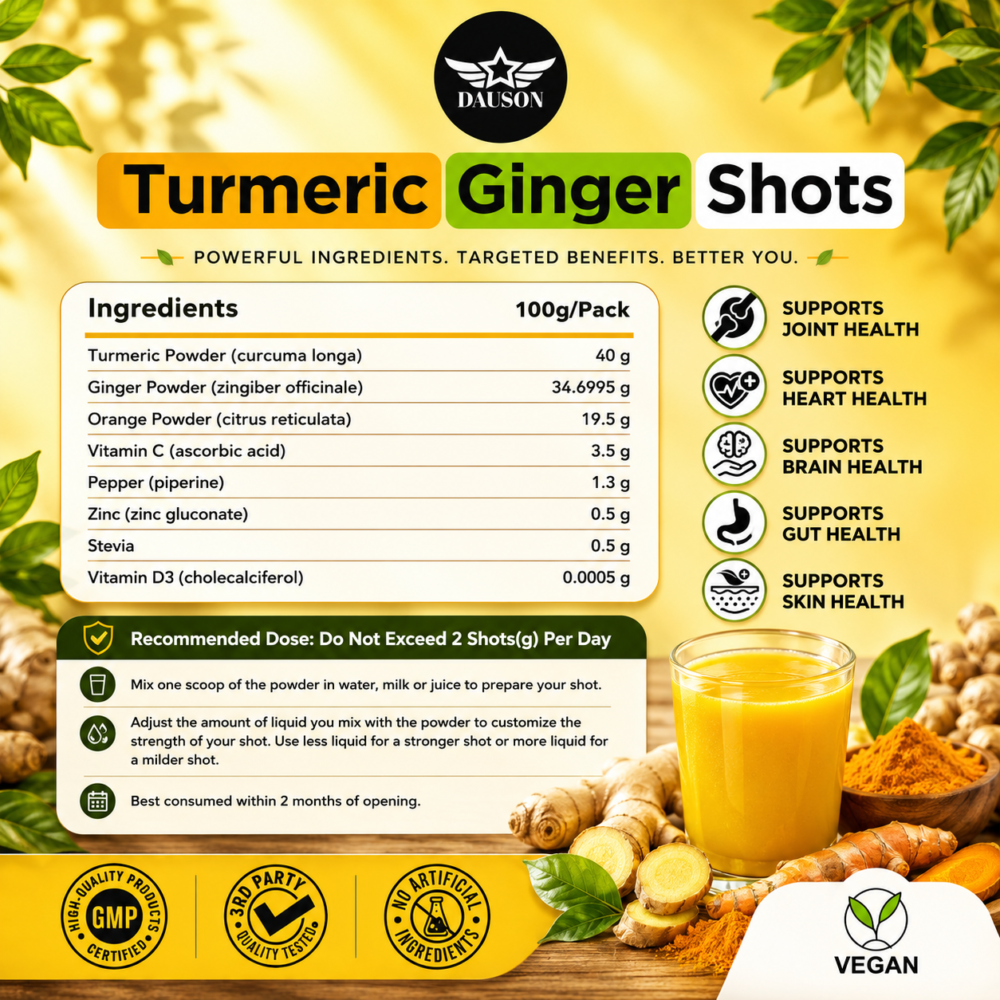dauson turmeric ginger shots