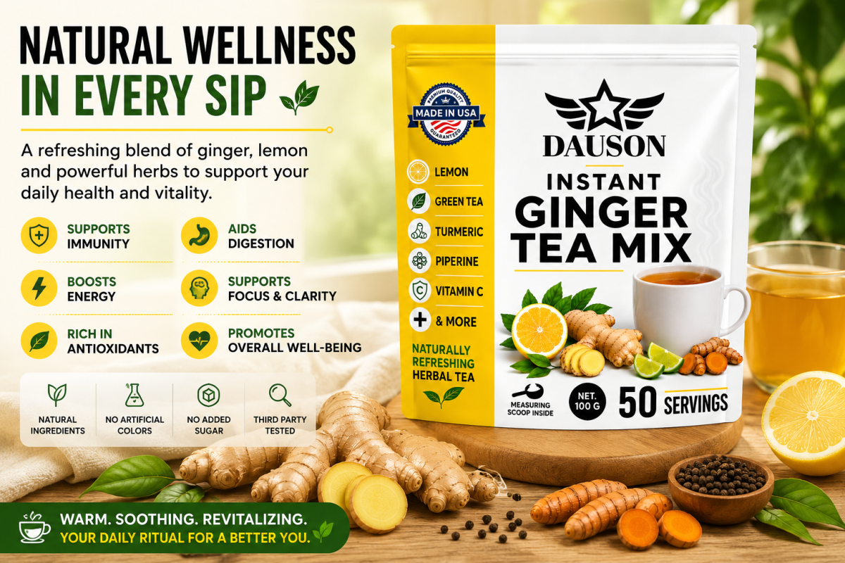 dauson ginger tea powder