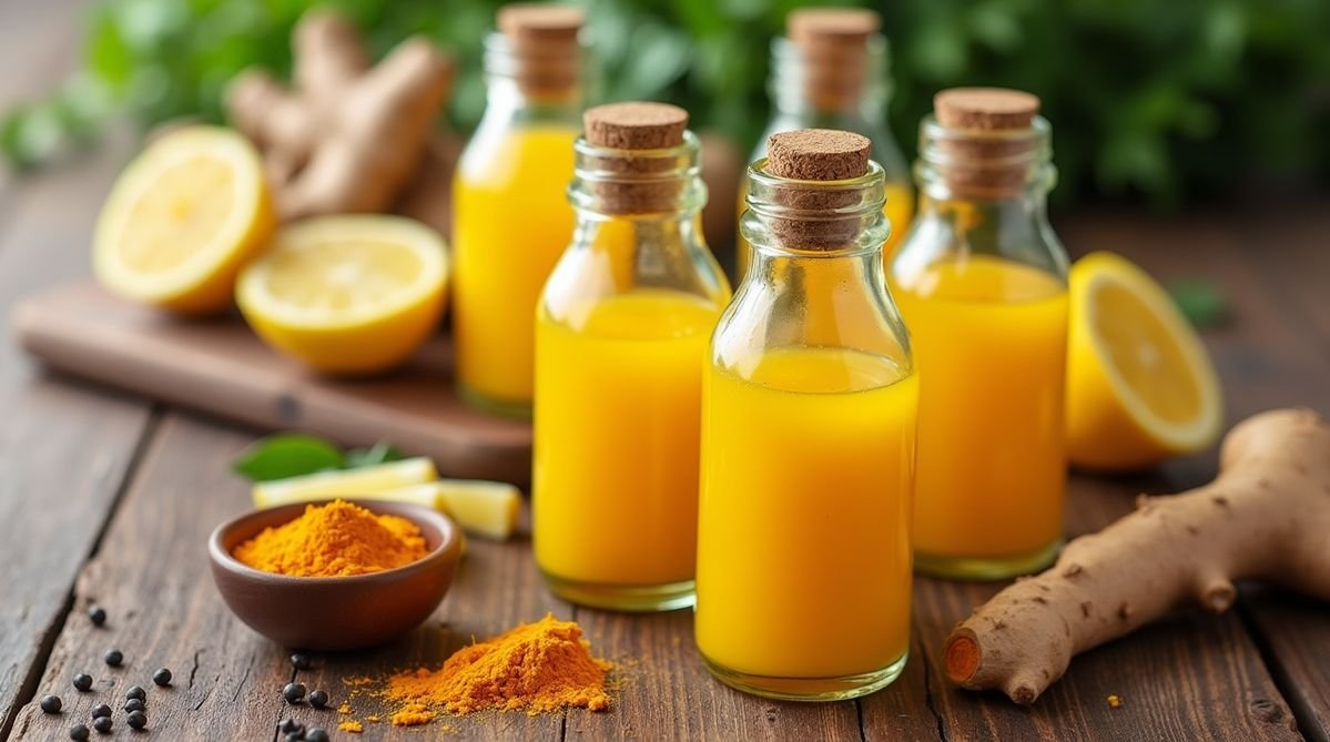 Celery Ginger Turmeric Shot