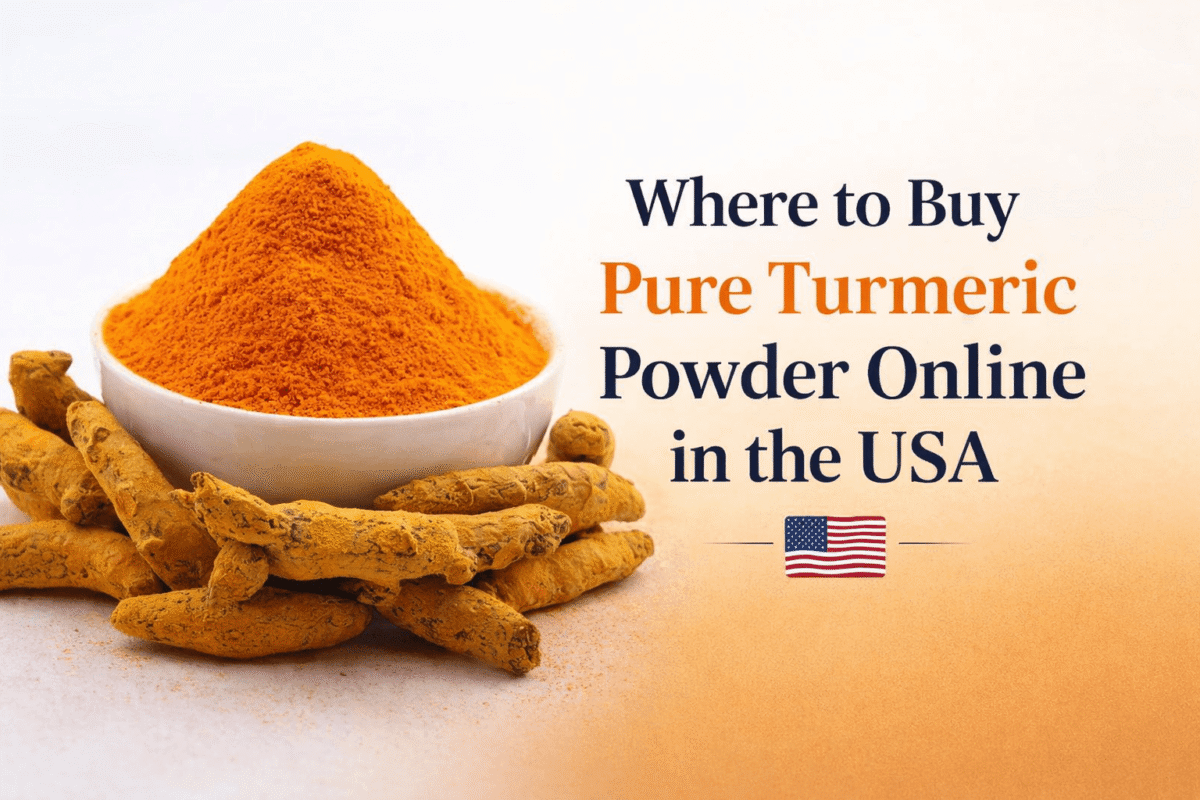 Where to Buy Pure Turmeric Powder Online in the USA