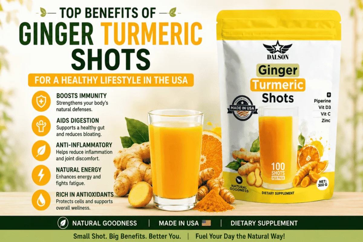 ginger turmeric shots