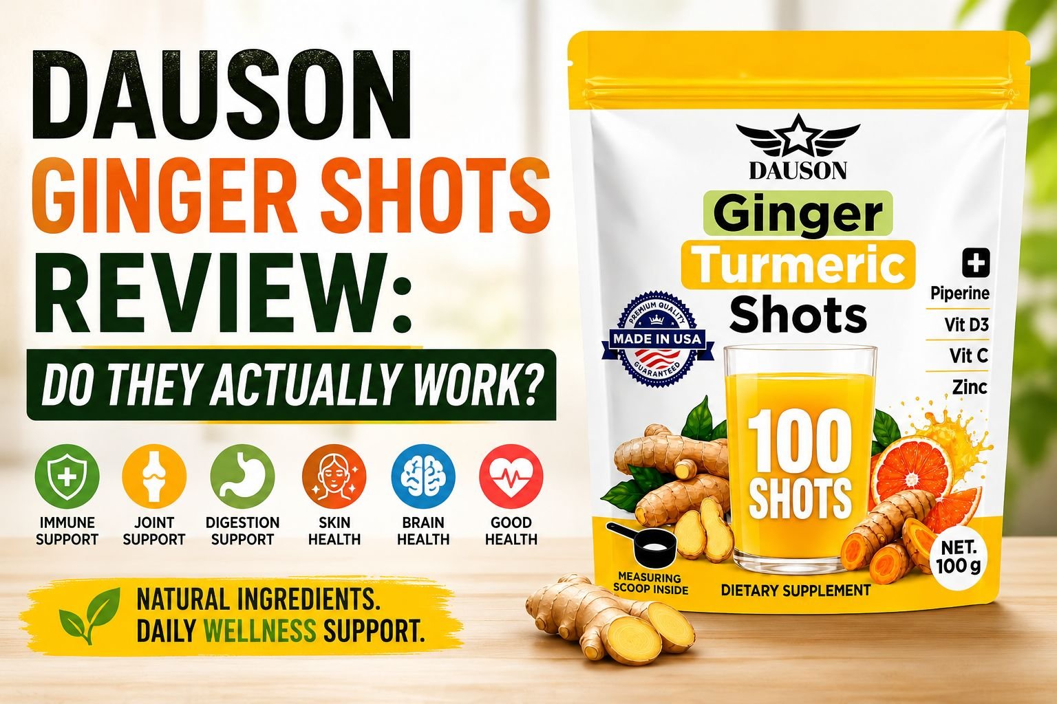 dauson ginger shots